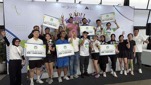 AEI–Infovesta Perkuat Koneksi Pelaku Jasa Keuangan Lewat Turnamen Padel AEI–Infovesta Perkuat Koneksi Pelaku Jasa Keuangan Lewat Turnamen Padel