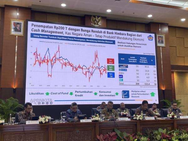 Purbaya Pede Rp200 Triliun di Bank BUMN Bisa Dongkrak Ekonomi RI Purbaya Pede Rp200 Triliun di Bank BUMN Bisa Dongkrak Ekonomi RI