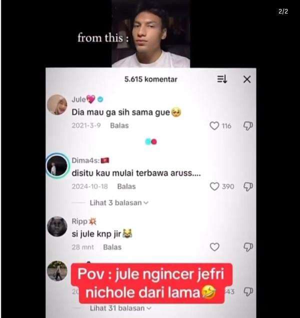 Viral! Jule Ternyata Incar Jefri Nichol Sejak 2021 Viral! Jule Ternyata Incar Jefri Nichol Sejak 2021