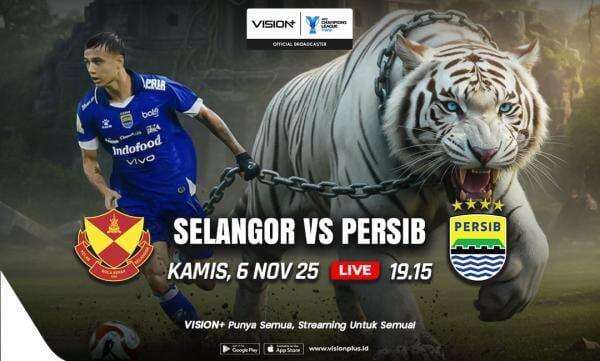 Jadwal dan Link Live Streaming Persib Vs Selangor FC di AFC Champions League 2 Jadwal dan Link Live Streaming Persib Vs Selangor FC di AFC Champions League 2