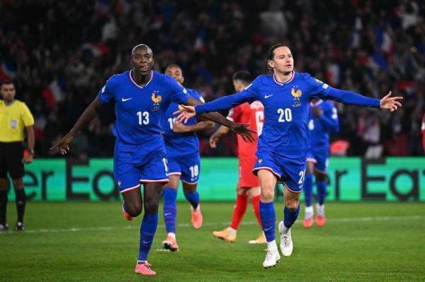 Hasil Lengkap Kualifikasi Piala Dunia 2026 Zona Eropa: Prancis dan Jerman Pesta Gol, Belgia Tertahan Hasil Lengkap Kualifikasi Piala Dunia 2026 Zona Eropa: Prancis dan Jerman Pesta Gol, Belgia Tertahan