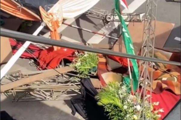 Kecelakaan Mobil Tabrak Tenda Maulid Nabi di Kembangan Jakbar, 2 Orang Luka-Luka Kecelakaan Mobil Tabrak Tenda Maulid Nabi di Kembangan Jakbar, 2 Orang Luka-Luka