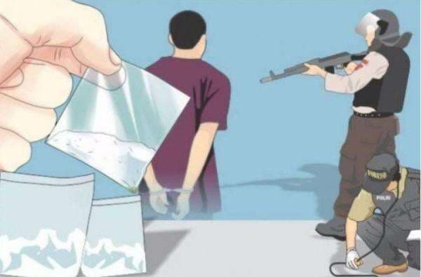 Tak Kapok Dipenjara 5 Tahun, Residivis di Kukar kembali Edarkan Sabu Tak Kapok Dipenjara 5 Tahun, Residivis di Kukar kembali Edarkan Sabu