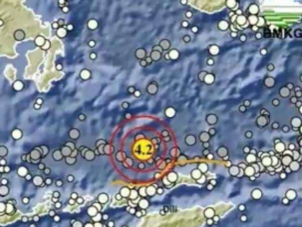 Gempa Hari Ini M 4,2 Guncang Alor NTT, BMKG: Tidak Berpotensi Tsunami Gempa Hari Ini M 4,2 Guncang Alor NTT, BMKG: Tidak Berpotensi Tsunami