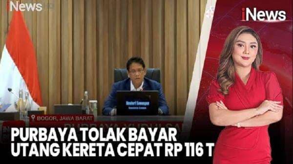 Menkeu Purbaya Tegas Tolak Pembayaran Utang Kereta Cepat dari APBN Menkeu Purbaya Tegas Tolak Pembayaran Utang Kereta Cepat dari APBN