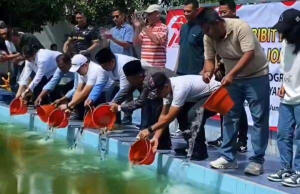 10 Ribu Bibit Ikan Nila Ditebar, Bekas Kolam Renang di Jombang Kini Jadi Benteng Ketahanan Pangan 10 Ribu Bibit Ikan Nila Ditebar, Bekas Kolam Renang di Jombang Kini Jadi Benteng Ketahanan Pangan