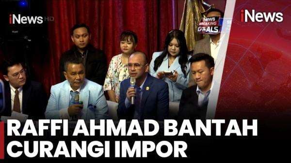 Didampingi Hotman Paris, Raffi Ahmad Klarifikasi Isu Suap Korupsi Bea Cukai Didampingi Hotman Paris, Raffi Ahmad Klarifikasi Isu Suap Korupsi Bea Cukai