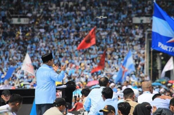 600.000 Orang Hadiri Kampanye Akbar Prabowo-Gibran
