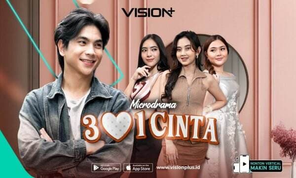 Sinopsis dan Link Nonton Microdrama 3 Hati 1 Cinta di VISION+ Sinopsis dan Link Nonton Microdrama 3 Hati 1 Cinta di VISION+