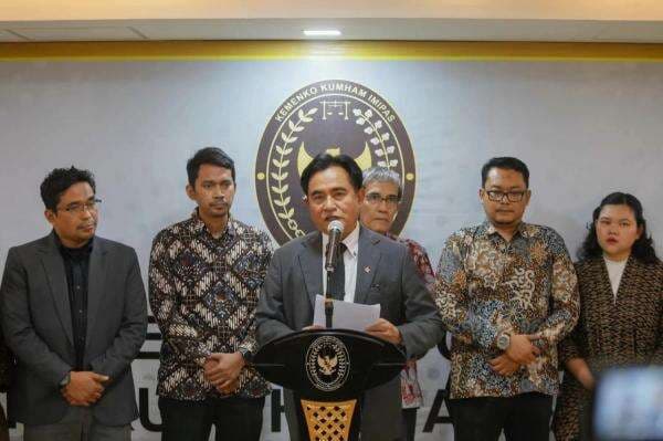 Bertemu Koalisi Masyarakat Sipil, Yusril Terima Masukan soal RUU Pemilu Bertemu Koalisi Masyarakat Sipil, Yusril Terima Masukan soal RUU Pemilu