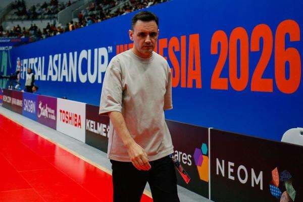 Hector Souto Ungkap Kunci Sukses Timnas Futsal Indonesia Menang 5-0 atas Korea Selatan di Piala Asia Futsal 2026 Hector Souto Ungkap Kunci Sukses Timnas Futsal Indonesia Menang 5-0 atas Korea Selatan di Piala Asia Futsal 2026