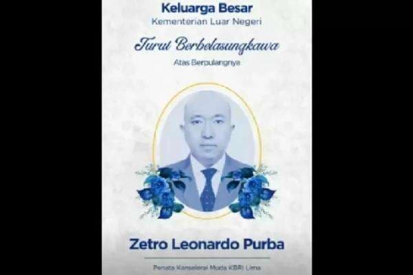 Kemlu: Jenazah Staf KBRI Zetro Purba Korban Penembakan Sudah Selesai Diautopsi Kemlu: Jenazah Staf KBRI Zetro Purba Korban Penembakan Sudah Selesai Diautopsi