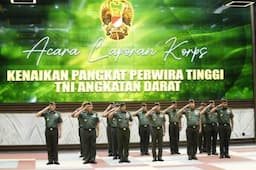 7 Jenderal Baru TNI AD Beserta Jabatannya, Ini Daftarnya