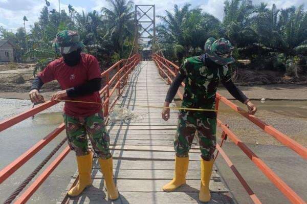 TNI Bangun 15 Jembatan Perintis di Aceh Pascabencana, Akses Desa Terisolasi Terbuka TNI Bangun 15 Jembatan Perintis di Aceh Pascabencana, Akses Desa Terisolasi Terbuka