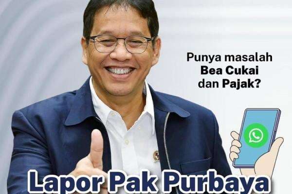 Punya Keluhan Bea Cukai dan Pajak? Masyarakat Bisa Lapor Pak Purbaya di WA! Punya Keluhan Bea Cukai dan Pajak? Masyarakat Bisa Lapor Pak Purbaya di WA!