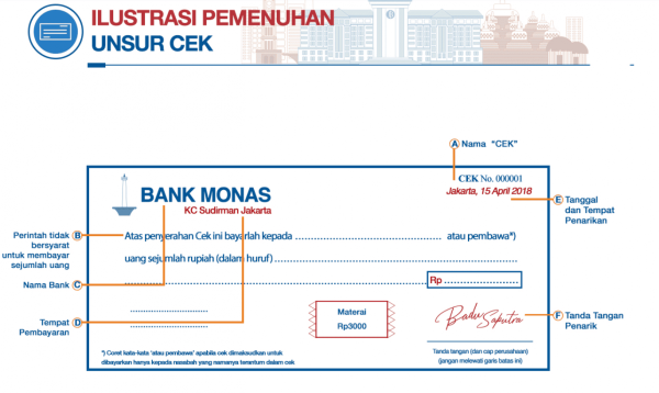 6 Isi Wajib Lembaran Cek Bank, Hati-Hati Dokumen Palsu 6 Isi Wajib Lembaran Cek Bank, Hati-Hati Dokumen Palsu