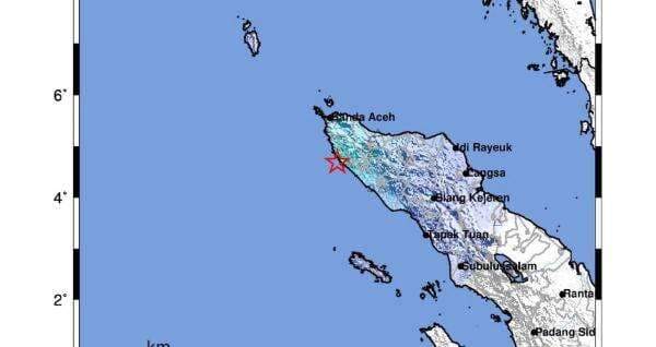 Gempa M4,9 Guncang Aceh Besar, Tidak Berpotensi Tsunami Gempa M4,9 Guncang Aceh Besar, Tidak Berpotensi Tsunami
