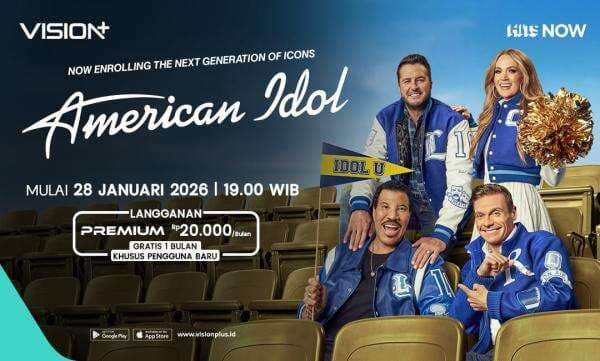 American Idol Season 24 Kembali Membawa Rivalitas dan Mimpi Baru! Streaming di VISION+ American Idol Season 24 Kembali Membawa Rivalitas dan Mimpi Baru! Streaming di VISION+
