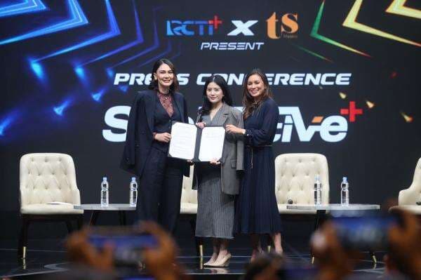 Luncurkan Sportstive+ Bersama Valencia Tanoesoedibjo, Luna Maya Bangga Kerja Sama dengan RCTI+ Luncurkan Sportstive+ Bersama Valencia Tanoesoedibjo, Luna Maya Bangga Kerja Sama dengan RCTI+