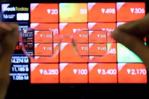 IHSG Dibuka Anjlok 6,53 ke Level 8.393 IHSG Dibuka Anjlok 6,53 ke Level 8.393