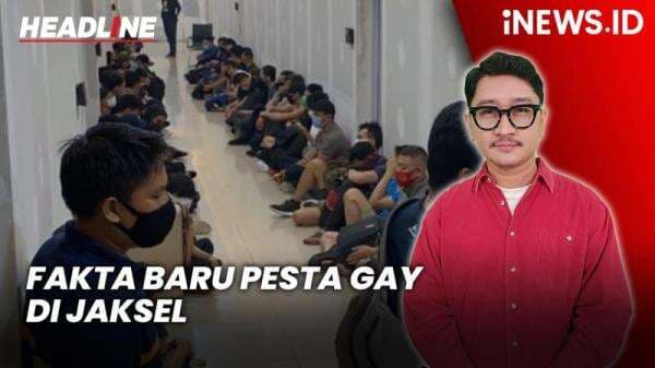 Headline iNEWS.ID: Fakta Baru Kasus Pesta Gay di Jaksel, Sejumlah Peserta sudah Beristri Headline iNEWS.ID: Fakta Baru Kasus Pesta Gay di Jaksel, Sejumlah Peserta sudah Beristri