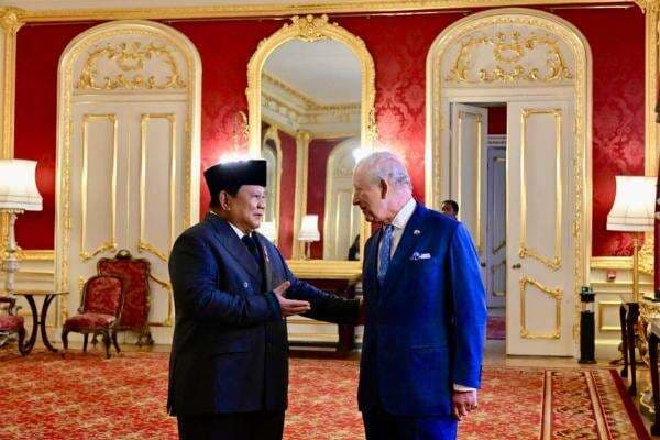 Bertemu Raja Charles III, Prabowo Bahas Pemulihan 57 Taman Nasional Bertemu Raja Charles III, Prabowo Bahas Pemulihan 57 Taman Nasional