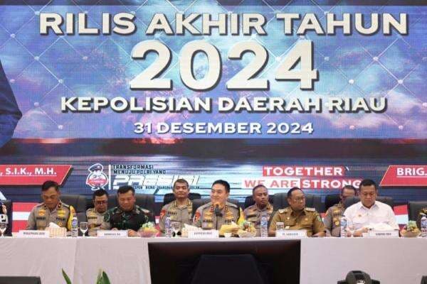 Angka Kriminalitas di Riau Menurun, Irjen M Iqbal: Tahun 2025 Terus Ditekan Angka Kriminalitas di Riau Menurun, Irjen M Iqbal: Tahun 2025 Terus Ditekan