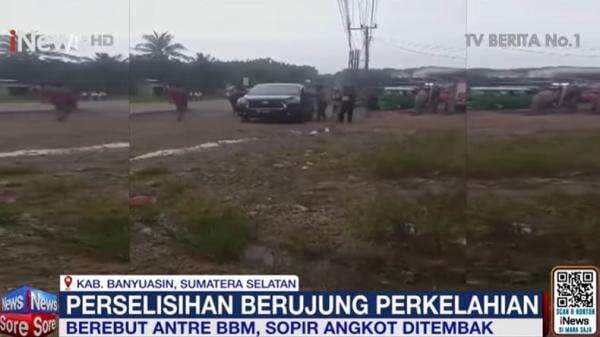 Antre BBM di SPBU Banyuasin Berujung Maut, Sopir Angkutan Desa Tewas Ditembak Antre BBM di SPBU Banyuasin Berujung Maut, Sopir Angkutan Desa Tewas Ditembak