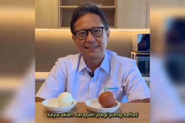 Viral Sarapan Sehat ala Menkes, Makan 2 Telur Rebus Setiap Pagi! Viral Sarapan Sehat ala Menkes, Makan 2 Telur Rebus Setiap Pagi!