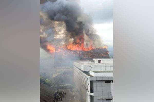 Mataram Membara, Massa Bakar Gedung DPRD NTB Mataram Membara, Massa Bakar Gedung DPRD NTB