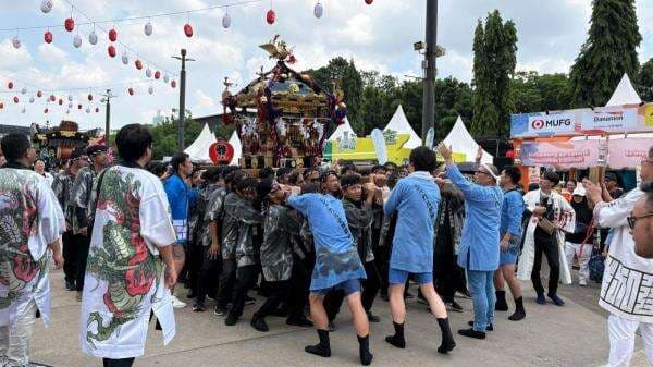 Parade Omikoshi Hebohkan Jak-Japan Matsuri 2025, Jadi Daya Tarik Utama! Parade Omikoshi Hebohkan Jak-Japan Matsuri 2025, Jadi Daya Tarik Utama!