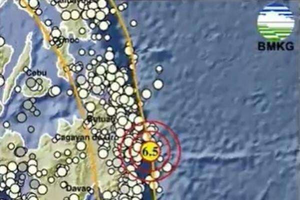 Gempa Besar M6,5 Guncang Melonguane Sulut Gempa Besar M6,5 Guncang Melonguane Sulut