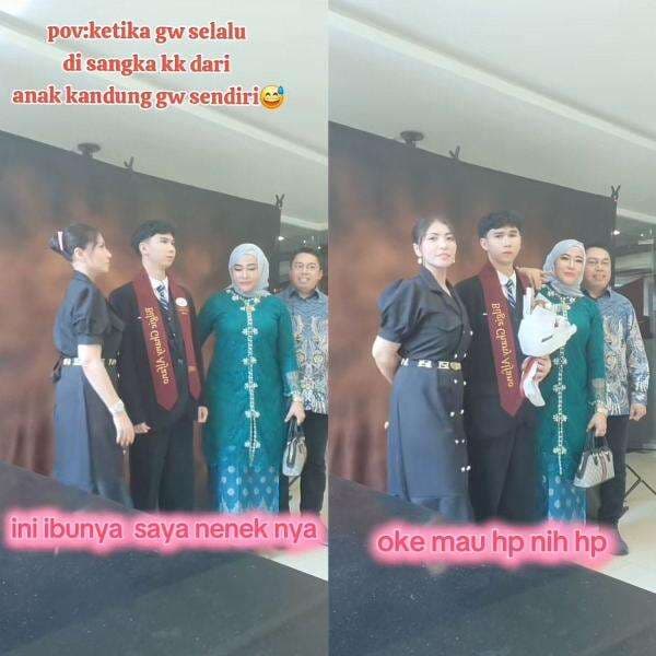 Viral! Ibu Ini Dikira Kakak saat Wisuda, Ternyata Neneknya Tak Kalah Awet Muda Viral! Ibu Ini Dikira Kakak saat Wisuda, Ternyata Neneknya Tak Kalah Awet Muda