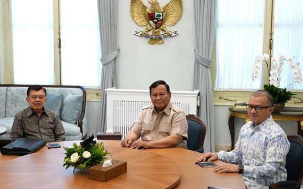 Jusuf Kalla dan Puteranya Satu Jam Menghadap Presiden Prabowo, Ini Hasilnya Jusuf Kalla dan Puteranya Satu Jam Menghadap Presiden Prabowo, Ini Hasilnya