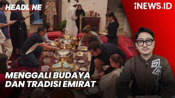 Headline iNEWS.ID: Menggali Budaya dan Tradisi Emirat sambil Makan Siang di SMCCU Dubai Headline iNEWS.ID: Menggali Budaya dan Tradisi Emirat sambil Makan Siang di SMCCU Dubai