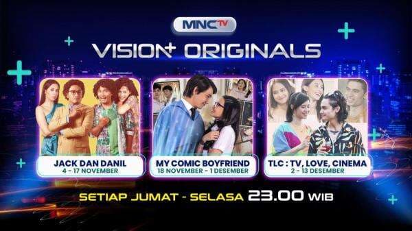 3 Cerita, 3 Rasa dan 1 Layar Semua Hadir di Deretan Series Vision+, Tayang di MNCTV! 3 Cerita, 3 Rasa dan 1 Layar Semua Hadir di Deretan Series Vision+, Tayang di MNCTV!