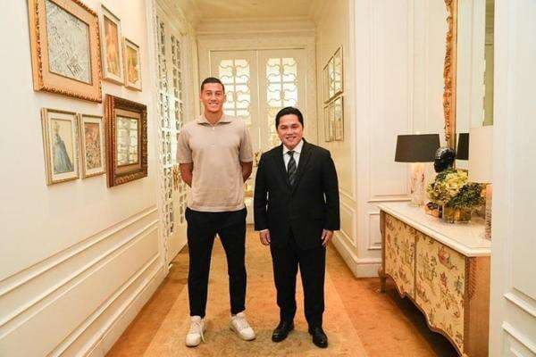 Erick Thohir Jadi Menpora RI, Jay Idzes Yakin Olahraga Indonesia Dibawa Mendunia! Erick Thohir Jadi Menpora RI, Jay Idzes Yakin Olahraga Indonesia Dibawa Mendunia!