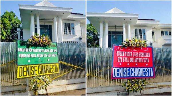 Viral Denise Chariesta Kirim Karangan Bunga ke Rumah Uya Kuya, Netizen Gaduh! Viral Denise Chariesta Kirim Karangan Bunga ke Rumah Uya Kuya, Netizen Gaduh!