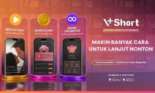 Nonton Gratis hingga VIP, Ini Beragam Cara Menikmati Microdrama di V+Short Nonton Gratis hingga VIP, Ini Beragam Cara Menikmati Microdrama di V+Short