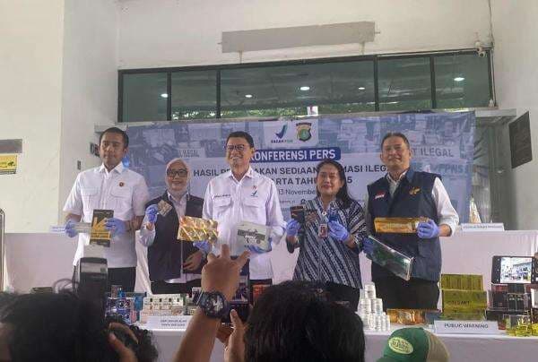 BPOM Sita Ribuan Obat Kuat Mengandung Bahan Kimia Berbahaya BPOM Sita Ribuan Obat Kuat Mengandung Bahan Kimia Berbahaya