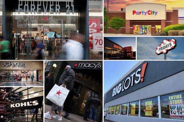 9 Restoran dan Peritel di AS Bangkrut, 15 Ribu Toko Bakal Tutup 9 Restoran dan Peritel di AS Bangkrut, 15 Ribu Toko Bakal Tutup