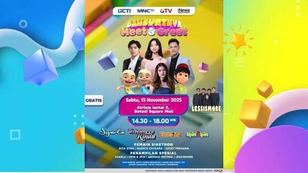 Amira dan Biru Siap Meriahkan Dahsyatnya Meet and Greet Terbelenggu Rindu di Bogor Amira dan Biru Siap Meriahkan Dahsyatnya Meet and Greet Terbelenggu Rindu di Bogor