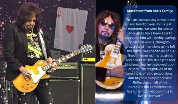 Gitaris Band Rock KISS Ace Frehley Meninggal Dunia Gitaris Band Rock KISS Ace Frehley Meninggal Dunia