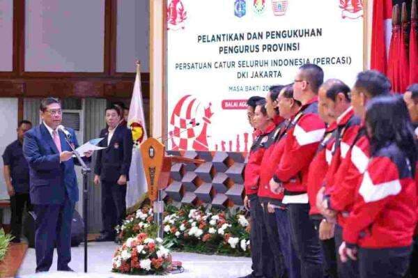 Percasi DKI Jakarta Resmi Dilantik, Pramono Anung: Saatnya Jakarta Kembali Jadi Juara Umum Percasi DKI Jakarta Resmi Dilantik, Pramono Anung: Saatnya Jakarta Kembali Jadi Juara Umum