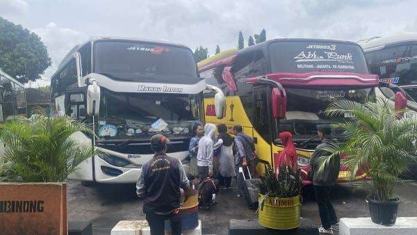 Jelang Akhir Libur Nataru, Begini Suasana Terminal Kampung Rambutan Jelang Akhir Libur Nataru, Begini Suasana Terminal Kampung Rambutan