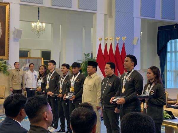 Tepati Janji, Presiden Prabowo Guyur Atlet SEA Games 2025 Bonus Rp465 Miliar Tepati Janji, Presiden Prabowo Guyur Atlet SEA Games 2025 Bonus Rp465 Miliar