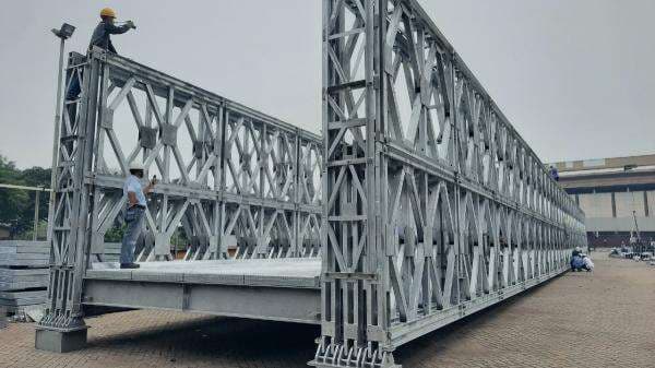 Industri Baja Siap Produksi 100 Jembatan Bailey Tanpa Impor Industri Baja Siap Produksi 100 Jembatan Bailey Tanpa Impor