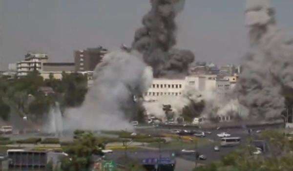 Israel Gempur Damaskus saat Warga Beraktivitas Israel Gempur Damaskus saat Warga Beraktivitas