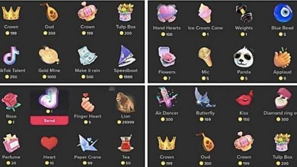 Saweran TikTok Singa Berapa Rupiah? Ini Daftar Harga Gift Terlengkap di TikTok Saweran TikTok Singa Berapa Rupiah? Ini Daftar Harga Gift Terlengkap di TikTok