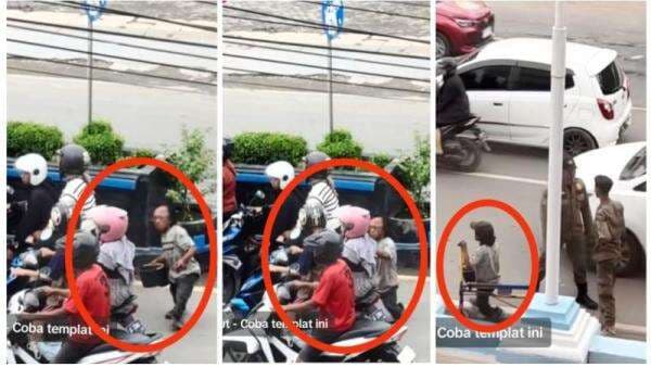Viral Pengemis Sundut Pengendara Motor dengan Rokok karena Tak Diberi Uang, Netizen Geram: Meresahkan! Viral Pengemis Sundut Pengendara Motor dengan Rokok karena Tak Diberi Uang, Netizen Geram: Meresahkan!